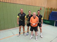 Unser 50er-Seniorenteam mit Frank G., Stefan, Rainer & Herbert (v.l.n.r.)